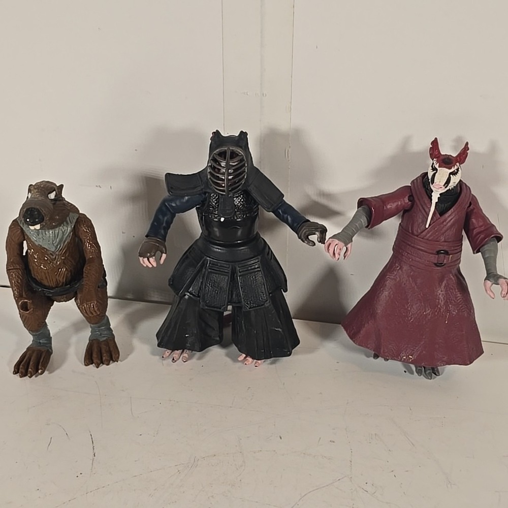 Playmates TEENAGE MUTANT NINJA TURTLES Splinter 3 Figure‎ Lot